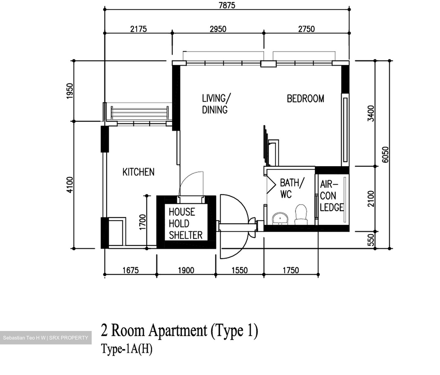Blk 128B Eastcrown @ Canberra (Sembawang), HDB 2 Rooms #634490881